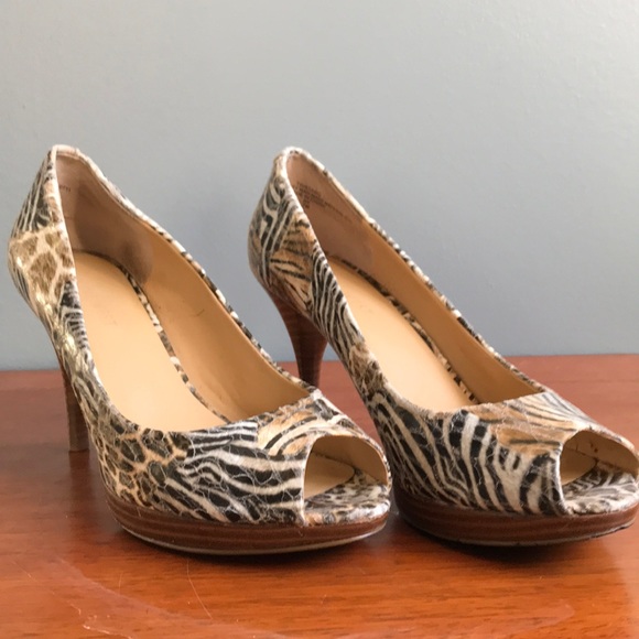 Nine West Animal Print Pumps - Picture 1 of 6